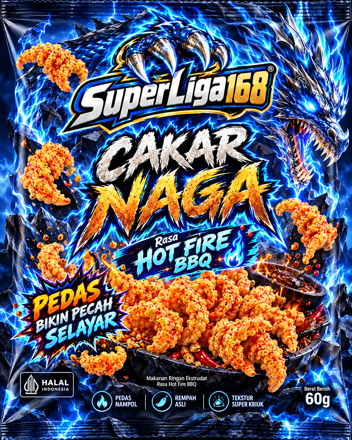 Cakar Naga Hot Fire BBQ